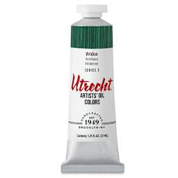 Utrecht Artists' Oil Paint - Viridian, 37 ml tube