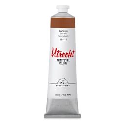 Utrecht Artists' Oil Paint - Raw Sienna, 150 ml tube
