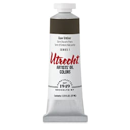 Utrecht Artists' Oil Paint - Raw Umber, 37 ml tube