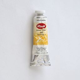 Utrecht Artists' Imperfect Oil Paint Tubes and Cans (Utrecht White, Tube)