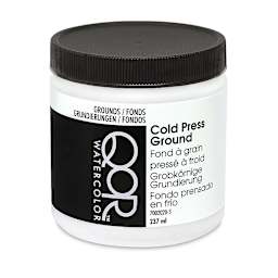 QoR Watercolor Medium - Cold Pressed Ground, 237 ml