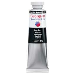 Georgian Water Mixable Oil - Ivory Black, 37 ml