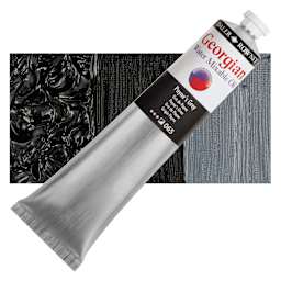 Georgian Water Mixable Oil - Payne's Grey, 200 ml tube and swatch