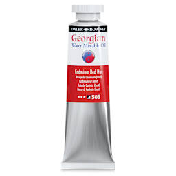 Georgian Water Mixable Oil - Cadmium Red Hue, 37 ml