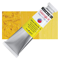 Georgian Water Mixable Oil - Cadmium Yellow Pale Hue, 37 ml tube and swatch