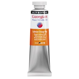 Georgian Water Mixable Oil - Cadmium Orange Hue, 37 ml
