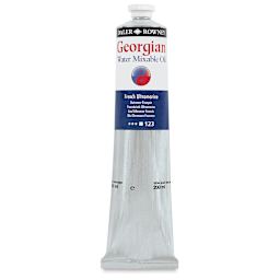 Water Mixable Oil Paints - Single 200 ml tube of French Ultramarine shown upright
