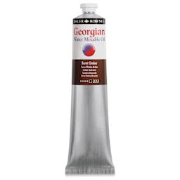 Georgian Water Mixable Oil - Burnt Umber, 200 ml