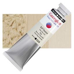 Georgian Water Mixable Oil - Buff Titanium, 37 ml tube and swatch
