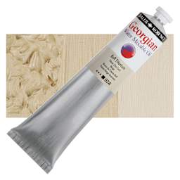 Georgian Water Mixable Oil - Buff Titanium, 200 ml tube and swatch