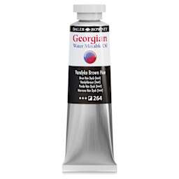 Georgian Water Mixable Oil - Vandyke Brown Hue, 37 ml