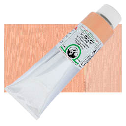 Old Holland Classic Oil Color - Brilliant Yellow Reddish, 225 ml tube and swatch