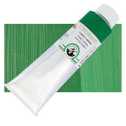 Old Holland Classic Oil Color - Cobalt Green, 225 ml tube and swatch