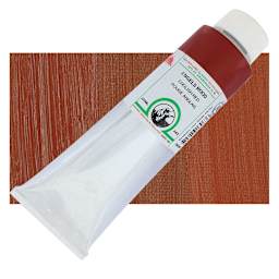 Old Holland Classic Oil Color - English Red, 225 ml tube and swatch