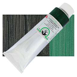 Old Holland Classic Oil Color - Hooker's Green Lake Deep Extra, 225 ml tube and swatch