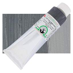 Old Holland Classic Oil Color - Old Holland Cold Grey, 225 ml tube and swatch