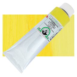Old Holland Classic Oil Color - Scheveningen Yellow Lemon, 225 ml tube and swatch