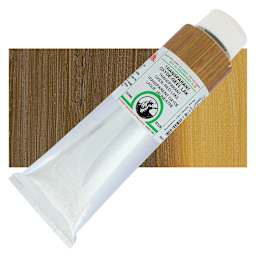 Old Holland Classic Oil Color - Transparent Oxide Yellow Lake, 225 ml tube and swatch