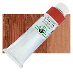 Old Holland Classic Oil Color - Yellow Ochre Burnt, 225 ml tube and swatch