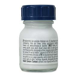Schmincke Liquid Frisket - Neutral, 20 ml (back of bottle)