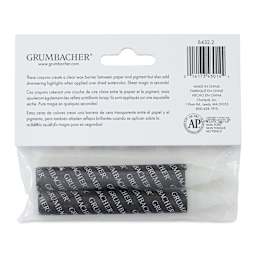 Grumbacher Resist Sticks - Pkg of 2 (back of package)