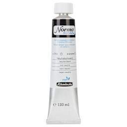 Schmincke Norma Blue Water-Mixable Oil Paint - Neutral Black, 120 ml