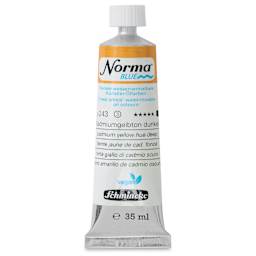 Schmincke Norma Blue Water-Mixable Oil Paint - Cadmium Yellow Hue Deep, 35 ml, tube