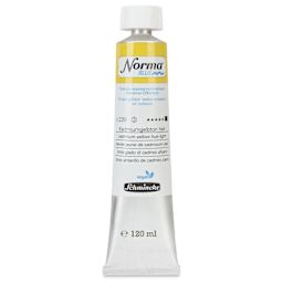 Schmincke Norma Blue Water-Mixable Oil Paint - Cadmium Yellow Hue Light, 120 ml