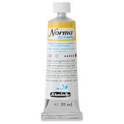 Schmincke Norma Blue Water-Mixable Oil Paint - Cadmium Yellow Hue Light, 35 ml, tube