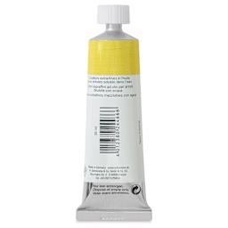 Schmincke Norma Blue Water-Mixable Oil Paint - Cadmium Yellow Hue Lemon, 35 ml, back of the tube