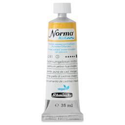 Schmincke Norma Blue Water-Mixable Oil Paint - Cadmium Yellow Hue Medium, 35 ml, tube