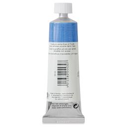 Schmincke Norma Blue Water-Mixable Oil Paint - Royal Blue, 35 ml, back of the tube