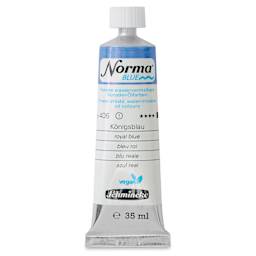 Schmincke Norma Blue Water-Mixable Oil Paint - Royal Blue, 35 ml, tube