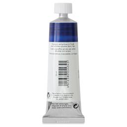 Schmincke Norma Blue Water-Mixable Oil Paint - Ultramarine Blue Deep, 35 ml, back of the tube