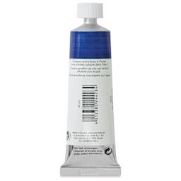 Schmincke Norma Blue Water-Mixable Oil Paint - Cobalt Blue Hue Deep, 35 ml, back of the tube