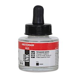 Amsterdam Acrylic Ink - Titanium White, 30 ml
