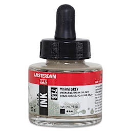 Amsterdam Acrylic Ink - Warm Grey, 30 ml