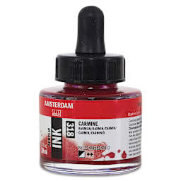 Amsterdam Acrylic Ink - Carmine, 30 ml