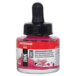 Amsterdam Acrylic Ink - Quinacridone Rose, 30 ml