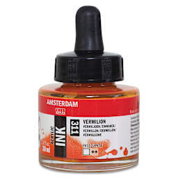 Amsterdam Acrylic Ink - Vermilion, 30 ml