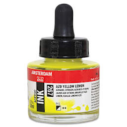 Amsterdam Acrylic Ink - Azo Yellow Lemon, 30 ml