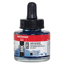 Amsterdam Acrylic Ink - Grey Blue, 30 ml