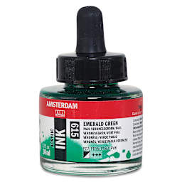 Amsterdam Acrylic Ink - Emerald Green, 30 ml