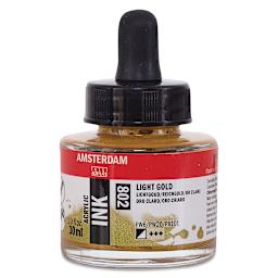 Amsterdam Acrylic Ink - Light Gold, 30 ml