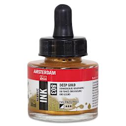 Amsterdam Acrylic Ink - Deep Gold, 30 ml