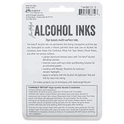 Ranger Tim Holtz Alcohol Ink - Expedition, Set of 3, 05 oz, back of the packaging