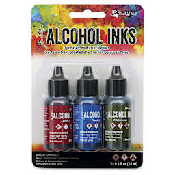 Ranger Tim Holtz Alcohol Ink - Expedition, Set of 3, 05 oz, front of the packaging