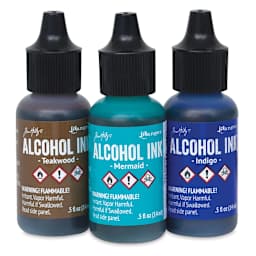 Ranger Tim Holtz Alcohol Inks - Mariner, Set of 3
