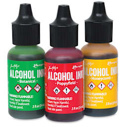 Ranger Tim Holtz Alcohol Inks - Conservatory, Set of 3
