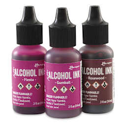 Ranger Tim Holtz Alcohol Ink - Pink/Red, Set of 3